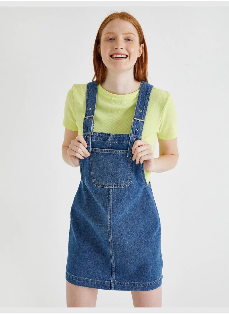 KOTON Pocket Jean Dress