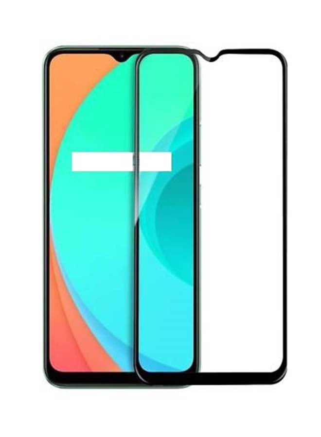 DUDAO Tempered Glass Screen Protector For Realme C11 CLEAR/BLACK - Image 2