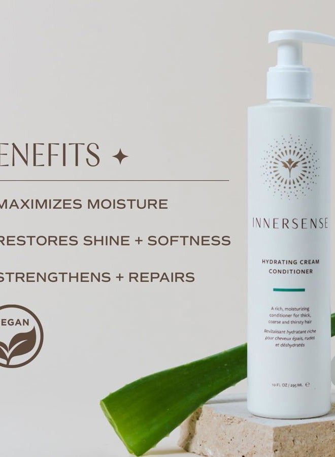 innersense جمال عضوي - بلسم كريمي مرطب طبيعي | غير سام، خالي من القسوة، عناية نظيفة بالشعر (10 أونصات) - Image 3