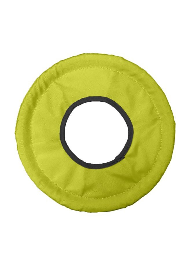 NERF DOG Trackshot Toss and Tug Ring Dog Toy, Lightweight, Durable and Water Resistant, 9 Inches, For Medium/Large Breeds, Single Unit, Green/Black - Image 2
