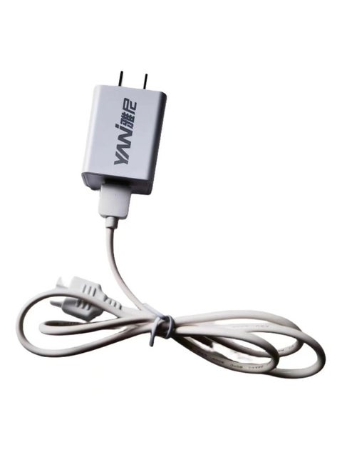 Yanni Headlamp USB Charging Port 3C Certified Double Hole Special Charger YN-7677 7922 Q31 Q21 Suitable-Color:Q21