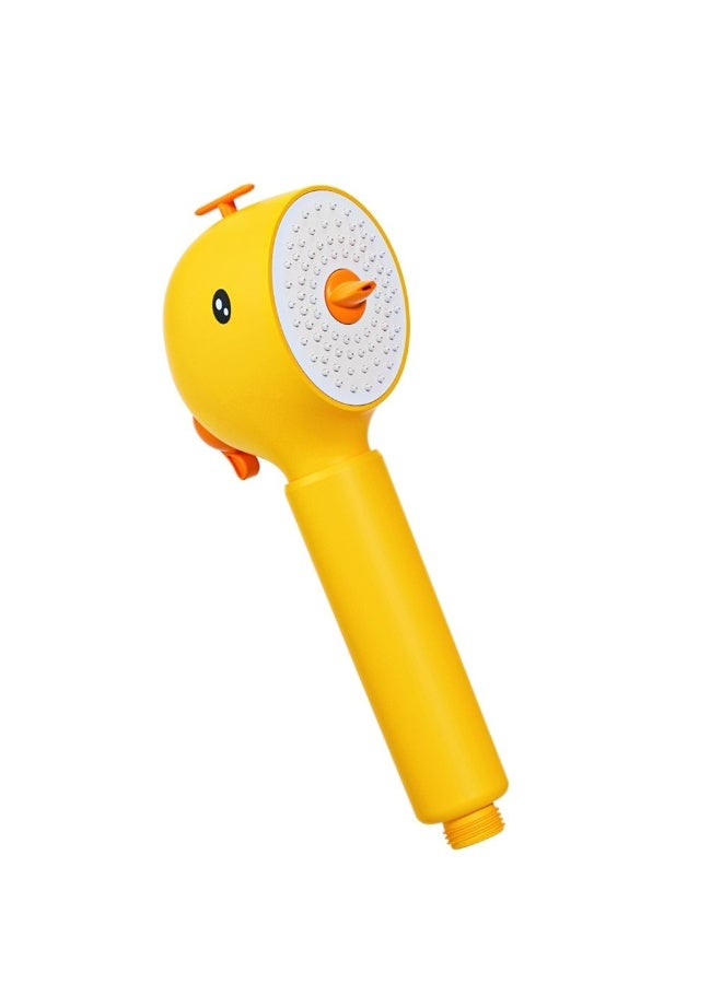 DANUBE HOME Milano Ina Baby Hand Shower Set - Yellow Finish Adjustable Pressure Abs/Acrylic Handheld Shower Kit With Multiple Spray Patterns Water Saving Handshower Head For Baby Bath Easy Installation - Image 2