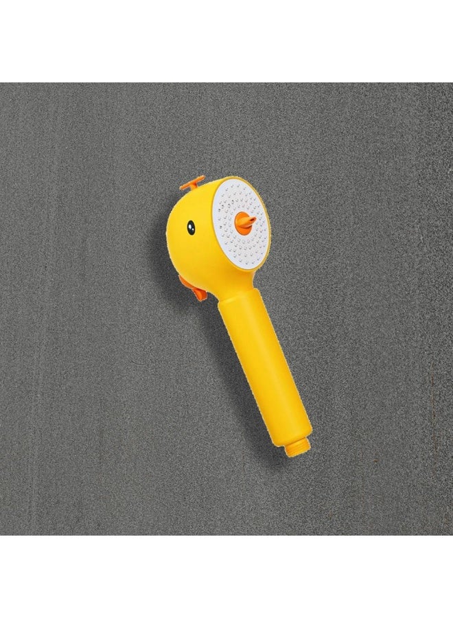 DANUBE HOME Milano Ina Baby Hand Shower Set - Yellow Finish Adjustable Pressure Abs/Acrylic Handheld Shower Kit With Multiple Spray Patterns Water Saving Handshower Head For Baby Bath Easy Installation - Image 1