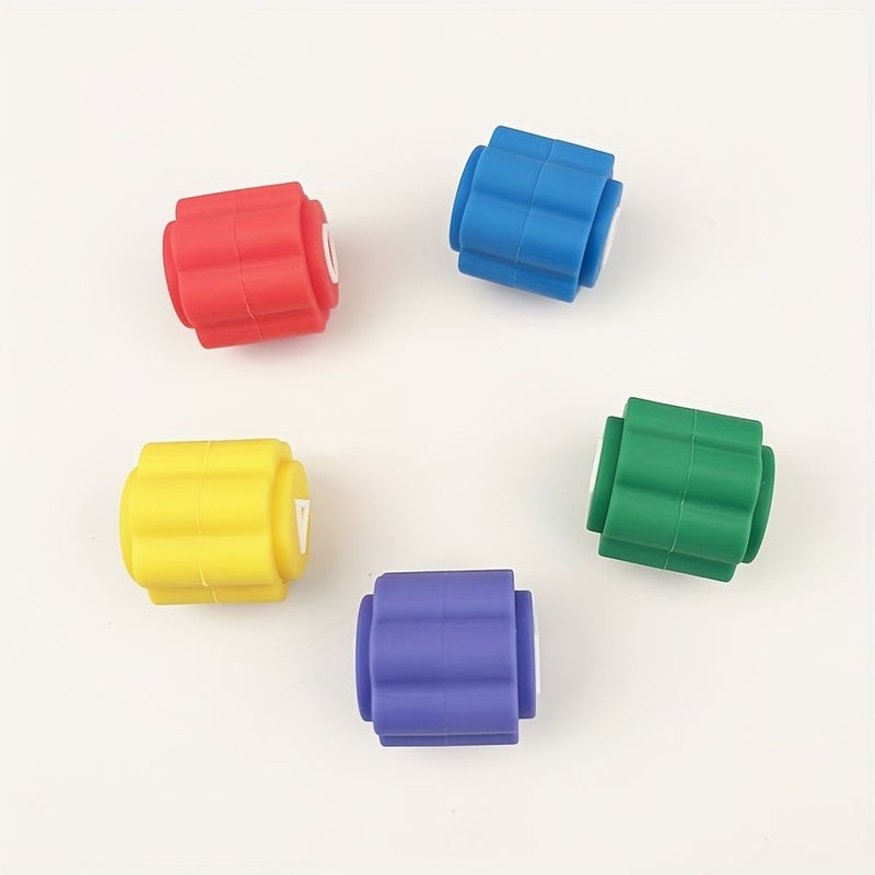 5Pcs Traditional Throwing Game Props Grabbing Stone Game Picking Up Stone Game Hand Eye Coordination Exercise Set Five Different Colors - Image 3