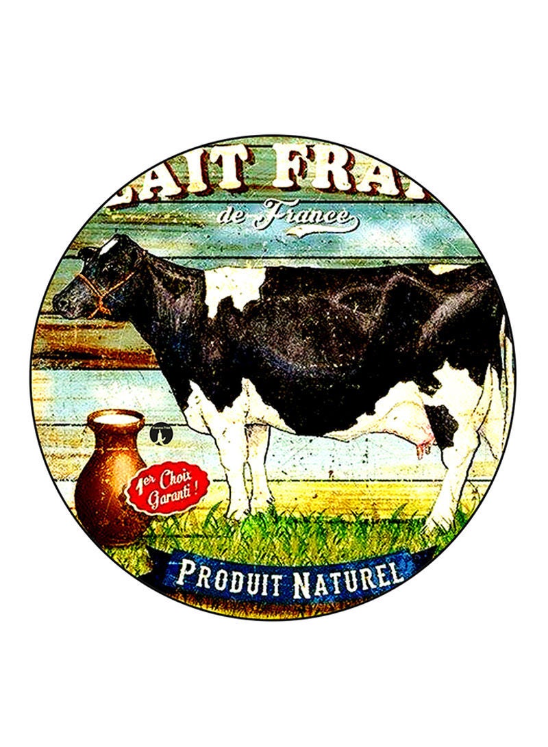 RKN مغناطيس ثلاجة بطبعة فنية عتيقة متعدد الألوان - Image 2