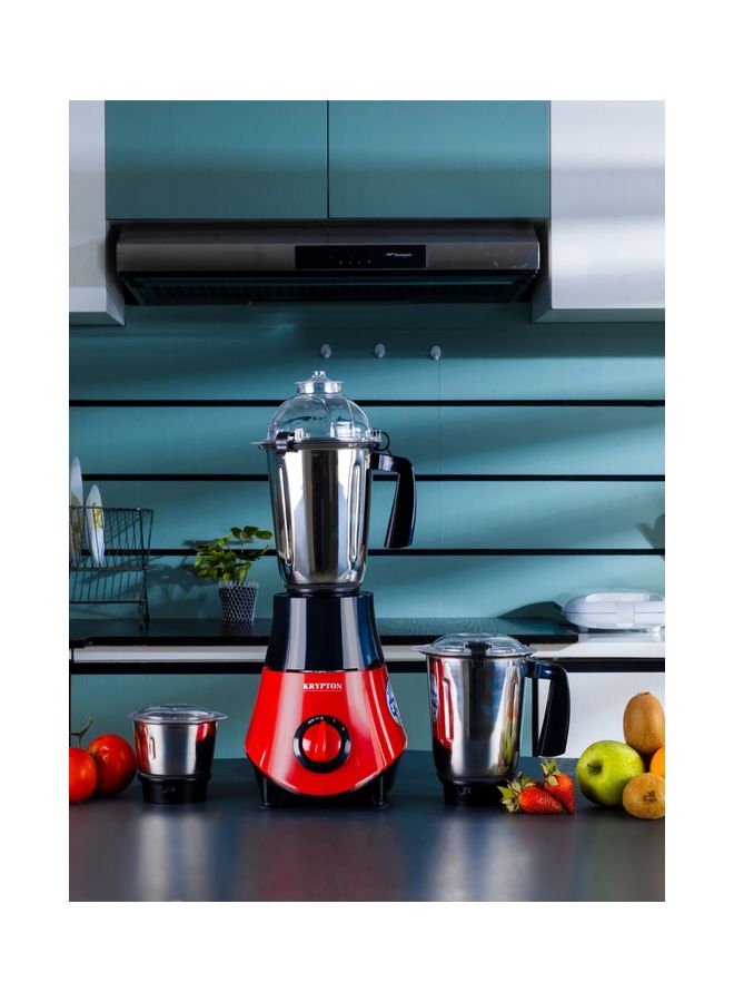 كريبتون مطحنة خلاط 3 في 1 750 W KNB6206 أحمر وأسود - Image 2