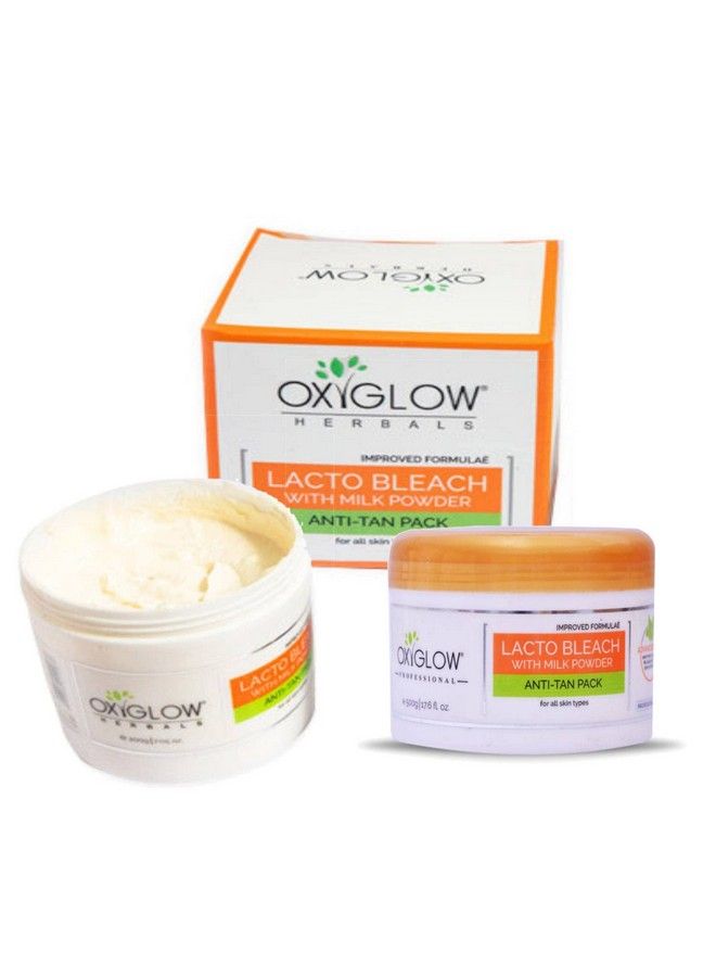 Oxyglow Herbals Golden Glow Lacto Bleach Cream With Milk And Honey Antitan Pack For All Types Skin White 500 G (Pack Of 1) ; For Men ; For Women ; Instant Bleach Face Cream - Image 5
