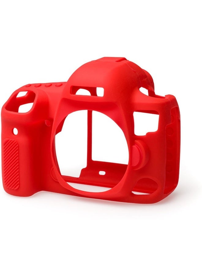 easyCover Silicone Protective Camera Case for Canon 5D Mark IV / 5D Mark 4 – Red Shockproof DSLR Camera Cover Skin - Image 2