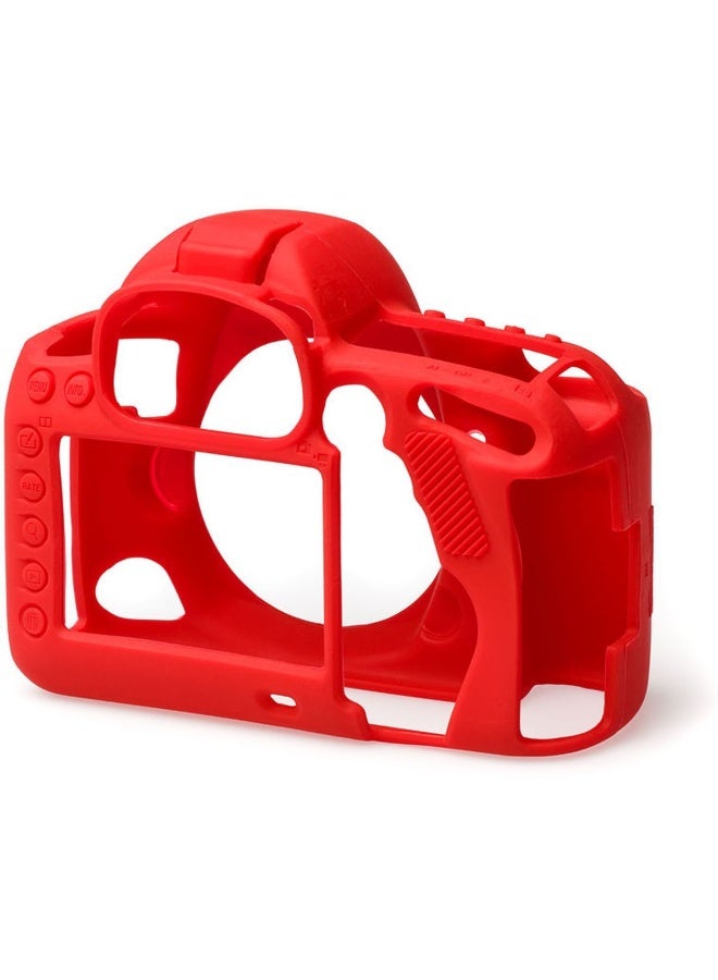 easyCover Silicone Protective Camera Case for Canon 5D Mark IV / 5D Mark 4 – Red Shockproof DSLR Camera Cover Skin - Image 1