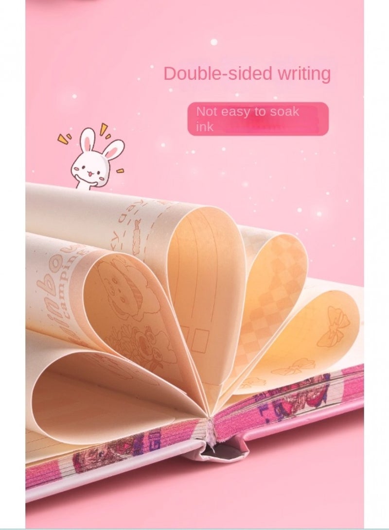 Y&D English Notebook Notepad A5 Coil Planning Book Work Exercise Clock in Schedule Book - Image 5