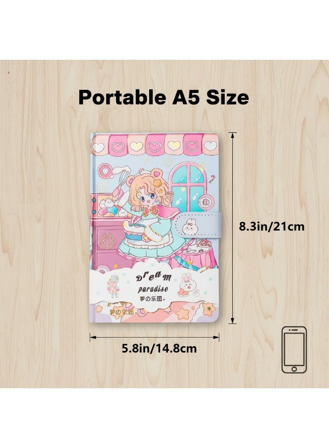 Y&D English Notebook Notepad A5 Coil Planning Book Work Exercise Clock in Schedule Book - Image 4