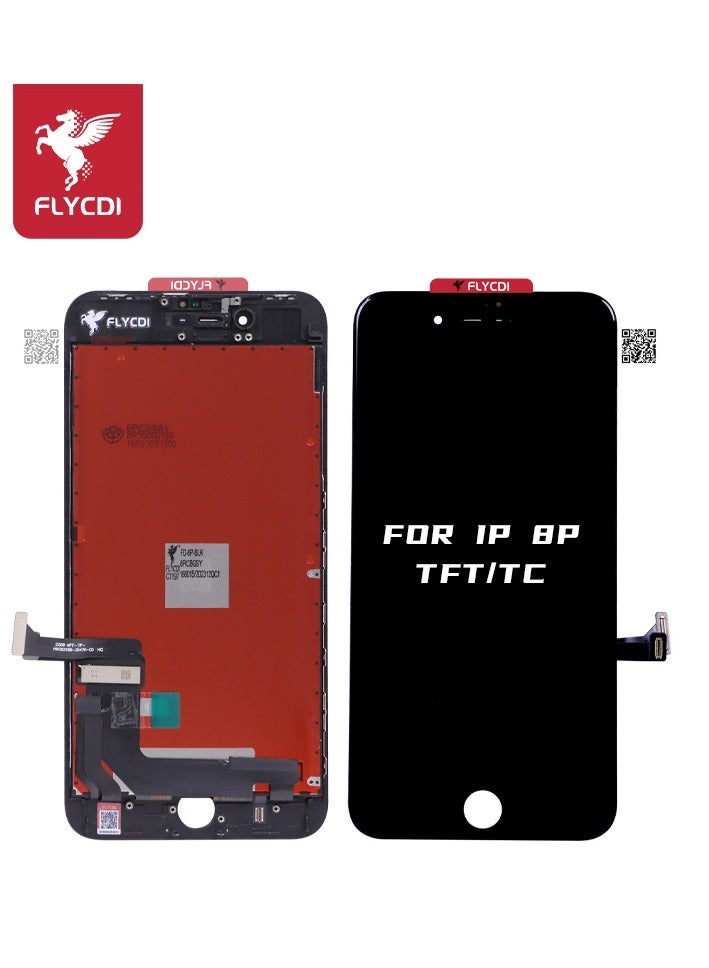 FLYCDI For iPhone 8 Plus INCELL Black, LCD Display Screen Replacement Kit with Installation Tools, High Brightness, Wide Color Gamut, Mobile Phone Repair Parts - Image 3