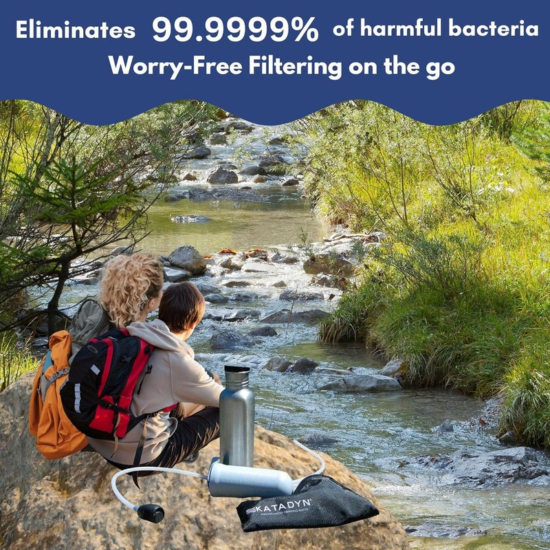 Katadyn Hiker Microfilter Water Purification Unit - Portable Water Filter for Camping and Hiking - Image 3