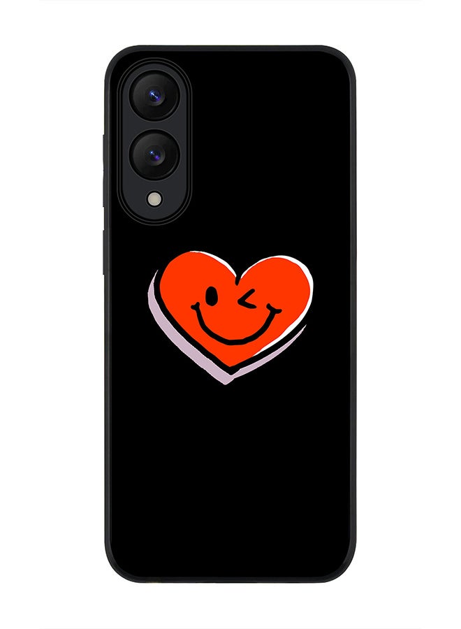 Stylizedd For Samsung Galaxy S25 Edge Case,Slim fit Camera Protection, Shockproof Thin Phone cover  - Winking Heart