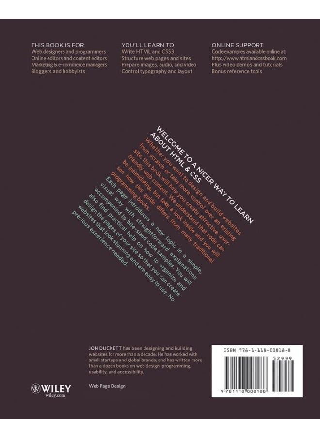 HTML and CSS: Design and Build Websites