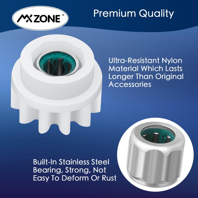MXZONE Pedal Bearing Replacement Compatible with O Cedar Mop Bucket, One Way Clutch Gear Sprockets Repair Spin Mop and Bucket, Mop Gears, 2 Packs - Image 5
