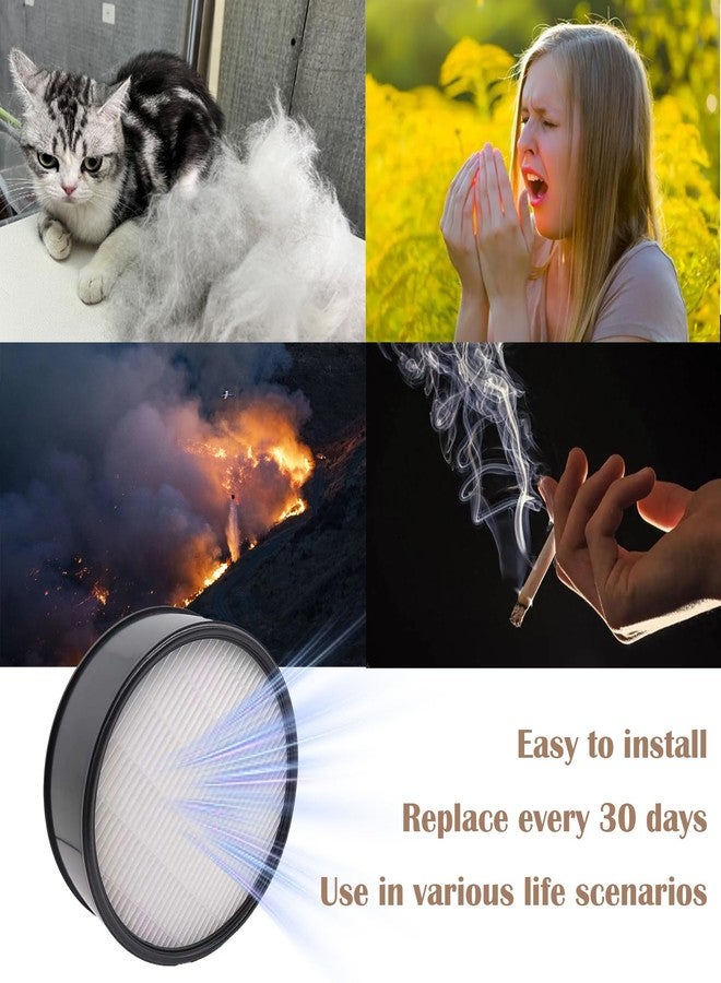 DAODEFUL HAP600B Filter for Holmes Egg HAP600B-TU Air Purifier with Premium 360° HAP600B-TU True HEPA, 2 Pack - Image 5
