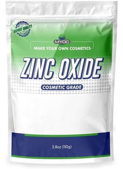 Myoc Pure & Fine Cosmetic Grade Quality White Zinc Oxide (Zno) Powder Nanosized Particles For Diy Personal And Beauty Care Raw Material Ideal For Spf Sunscreen Diaper Rash Cosmetics In Babies 110 Gm  - Image 2