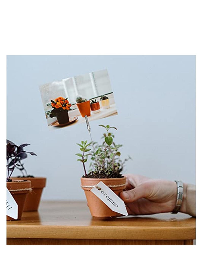 Captaintech Metal Wire Alligator Clips 40 PCS Long-Tailed Alligator Clamp Photo Clip Holder Alligator Clips for Crafts DIY Card Photo Memo Clip Holder - Image 4