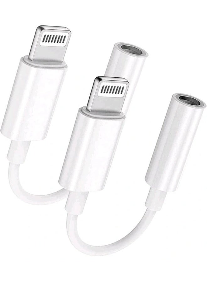 Lightning to Headphone 3.5 Jack Adapter With Pop Up Window ForiP7/8/X/XS/Xr/11/11 pro max /12/12Pro Max/13/13Pro Max - Image 1
