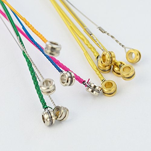 Yookat Acoustic Guitar Strings with 6 Picks, 3 Sets of 6 Acoustic Guitar Kit Guitar Strings Replacement Steel String For Beginners Performers - Image 4