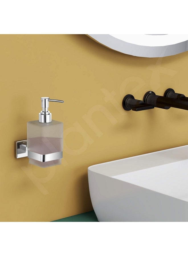 Plantex Stainless Steel Liquid Soap Dispenser/Shampoo Dispenser/Hand Wash Dispenser/Bathroom Accessories - Nexa (Chrome) - Image 2