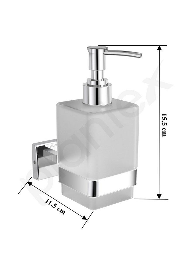Plantex Stainless Steel Liquid Soap Dispenser/Shampoo Dispenser/Hand Wash Dispenser/Bathroom Accessories - Nexa (Chrome) - Image 4