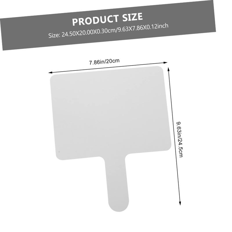 Erasable Answer Board for Students Handheld Dry Erase Whiteboard with Handle - Image 3