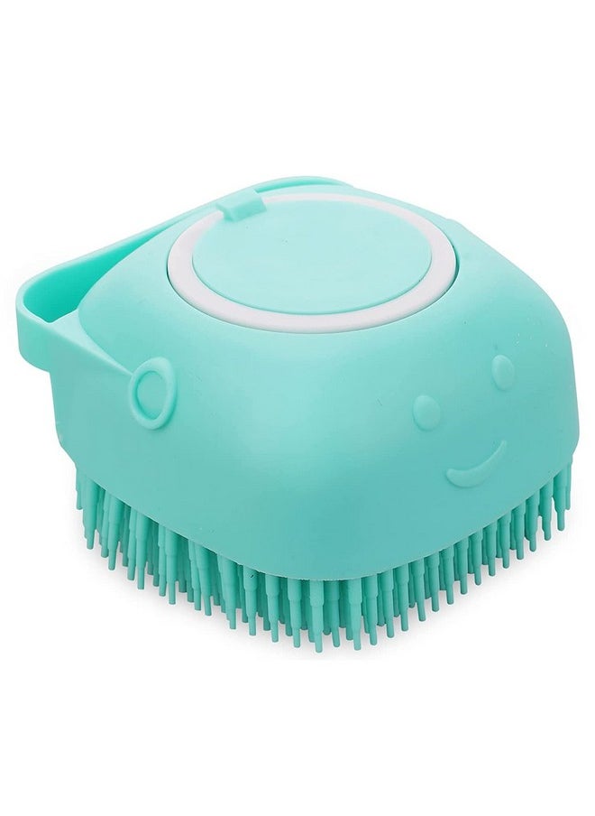 EQUVIA EQUVIA Silicon Massage Bath Brush Hair Scalp & Bathing Brush For Cleaning Body Scrubber Shampoo Dispenser Bathing Tool | Brushes, Men & Women  - Image 1