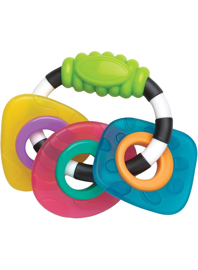 بلاي غرو ثلاثية حلقات التسنين والقبضة متعدد الألوان M - Image 1
