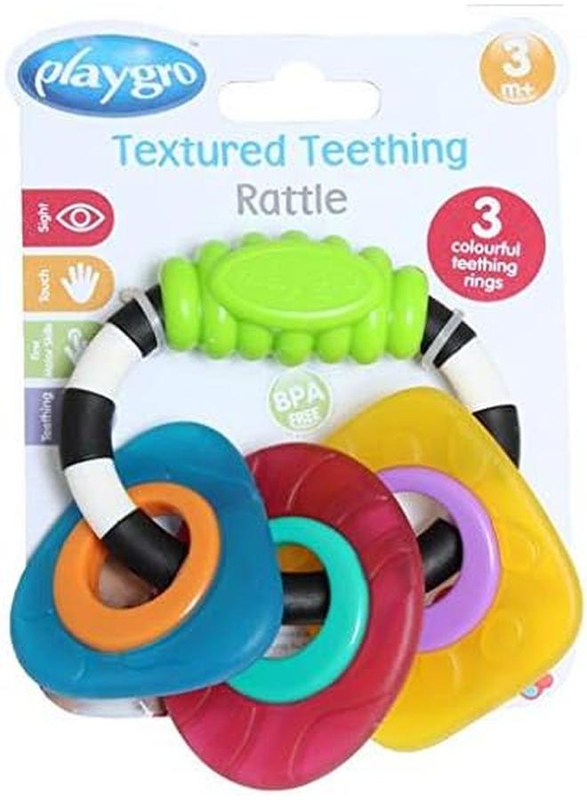 بلاي غرو ثلاثية حلقات التسنين والقبضة متعدد الألوان M - Image 3