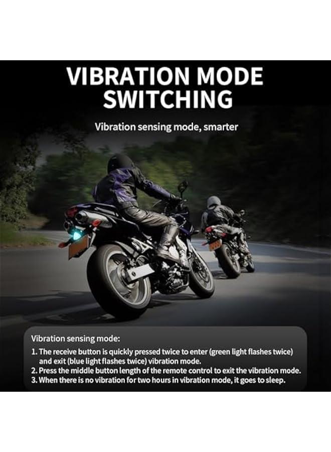 إسكدنيا Small Flash Light, 7 Colors Wireless Signal Warning Indicator Lamp Flashing Light for Car, Trucks, Motorcycle, Bike, Vehicles, Drone, Riding, Scooter, Waterproof Anti-Collision Night Signal B - Image 4