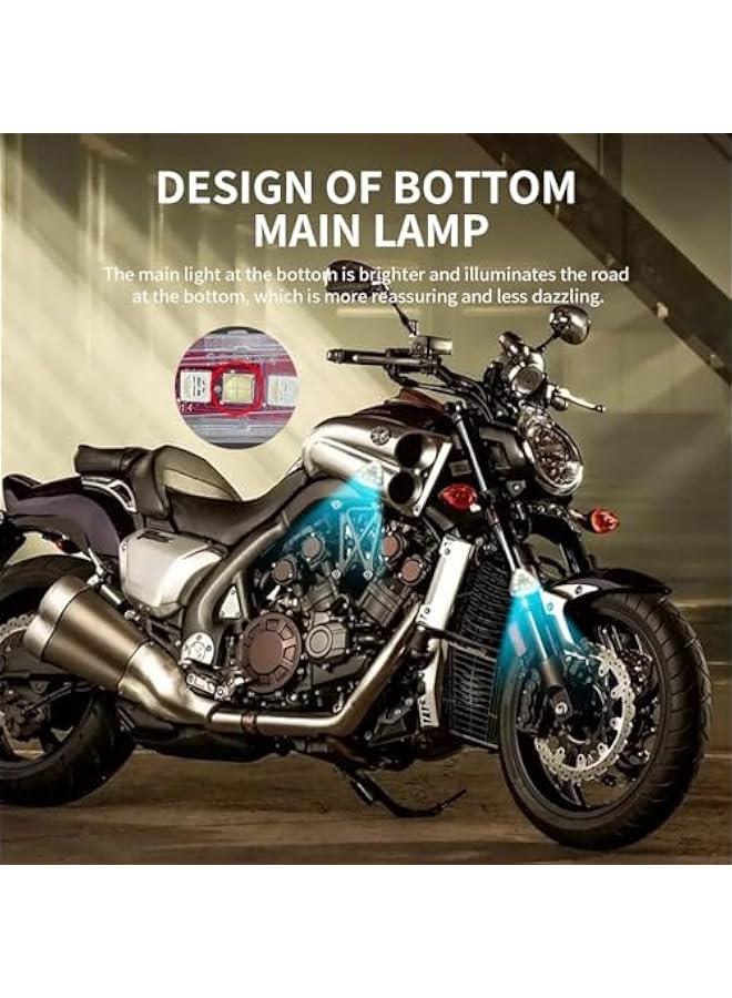 إسكدنيا Small Flash Light, 7 Colors Wireless Signal Warning Indicator Lamp Flashing Light for Car, Trucks, Motorcycle, Bike, Vehicles, Drone, Riding, Scooter, Waterproof Anti-Collision Night Signal B - Image 5