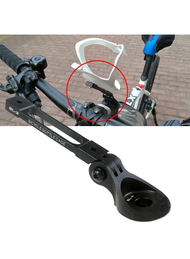 NIBEMINENT Aluminum Alloy Bicycle Bike Handlebar Water Bottle Cage Holder Adapter Clamp 14.6x3.3x2cm - Image 4