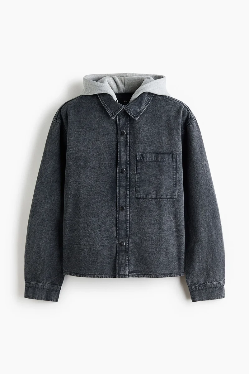 H&M  Hooded overshirt for Men | Best Price UAE