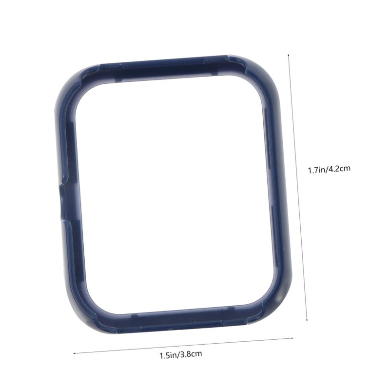 قطعتان غطاء واقي لساعة ذكية مقاس 4×3.8×0.5 سم كما هو موضح اللون - Image 5