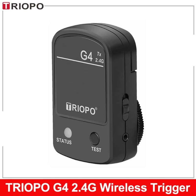 Triopo G4 Wireless Flash Trigger Transmitter 2.4g Universal Sync for Canon Nikon Sony Fuji - Image 1