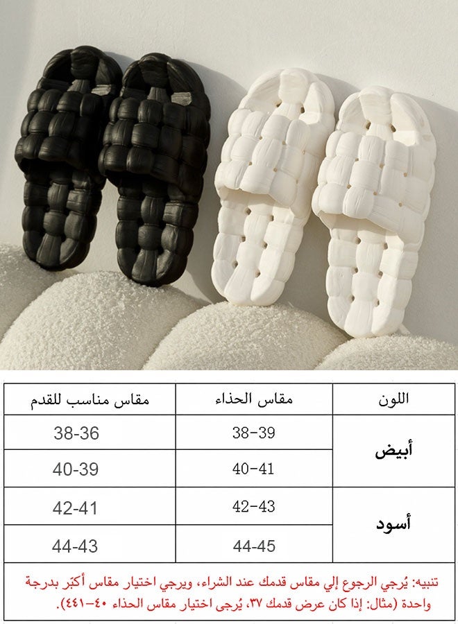 Men's ultra-light non-slip breathable slippers,showers bathrooms slippers with quick-drain - Image 4