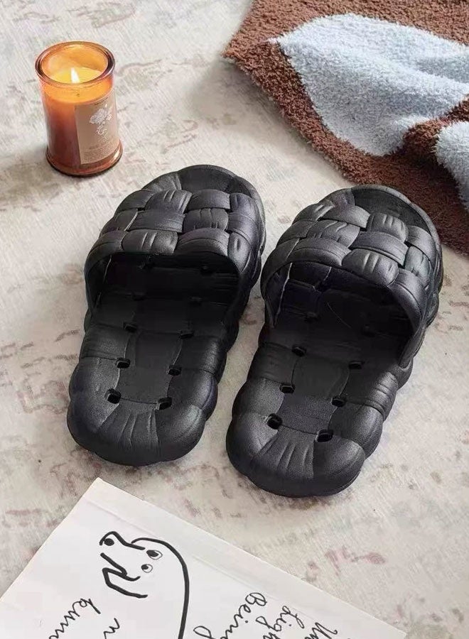 Men's ultra-light non-slip breathable slippers,showers bathrooms slippers with quick-drain - Image 5