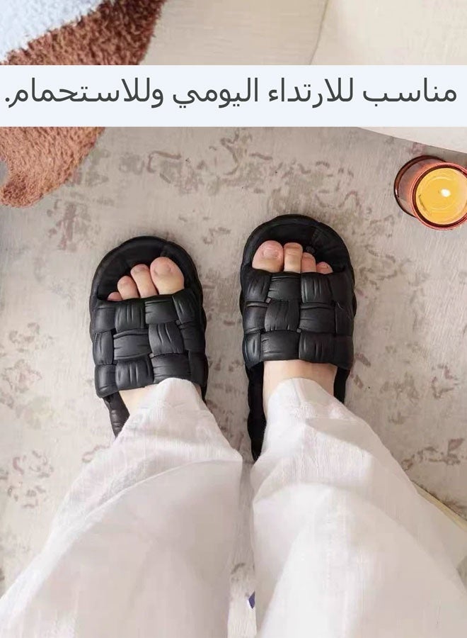 Men's ultra-light non-slip breathable slippers,showers bathrooms slippers with quick-drain - Image 3