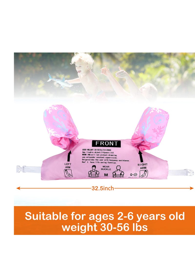 SUNSAR Toddler Swim Vest, Swim Floaties Pool Float for Kids 20-30-50+ lbs, Puddle/Beach Swimming Jumper, Boys/Girls Learn to Swim - Image 2