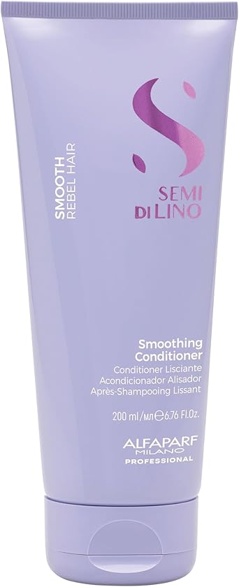 Alfaparf Milano Semi de lino Smooth Acondicionador Alisador Cabello rebelde  - Image 1