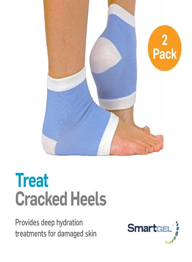 NatraCure Intensive Moisturizing Gel Heel Sleeves - 2 Pairs - (1325-M RET 2PK) - Image 2