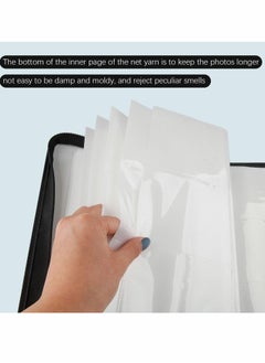 نيبمينينت 540 Pockets Photo Album for Fujifilm Instax Mini 11 90 70 9 8+ 8 LiPlay Instant Camera, Polaroid Snap SnapTouch PIC-300 Z2300 Kodak Smile Printomatic Print Camera (Black)  - Image 5