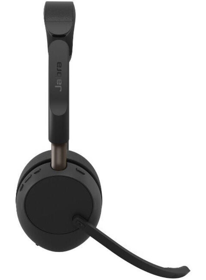 Jabra Evolve3 65 Stereo Wireless Headset, Teams Certified, USB-C, Link 390c Dongle, Adaptive ANC, Bluetooth 5.3, 6 Mics, Dual Connectivity, 31H Battery, Immersive Audio, Black | 36599-999-899 - Image 3