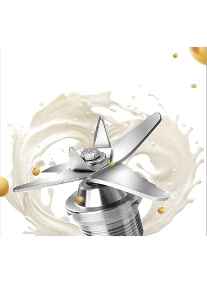 SILVER CREST Silver Crest 4500W Heavy Duty Commercial Grade Blender – Multifunctional Juicer Mixer with 2 Jars, Stainless Steel Blades, Fruit Processor, Grinder, Smoothie Maker, Dishwasher Safe (SC 1589)  - Image 5