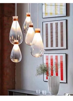 Vmax Elegant Style Pendant Light Unique Luxury Quality Material for the Perfect Stylish Home (3000K) Warm White  - Image 5
