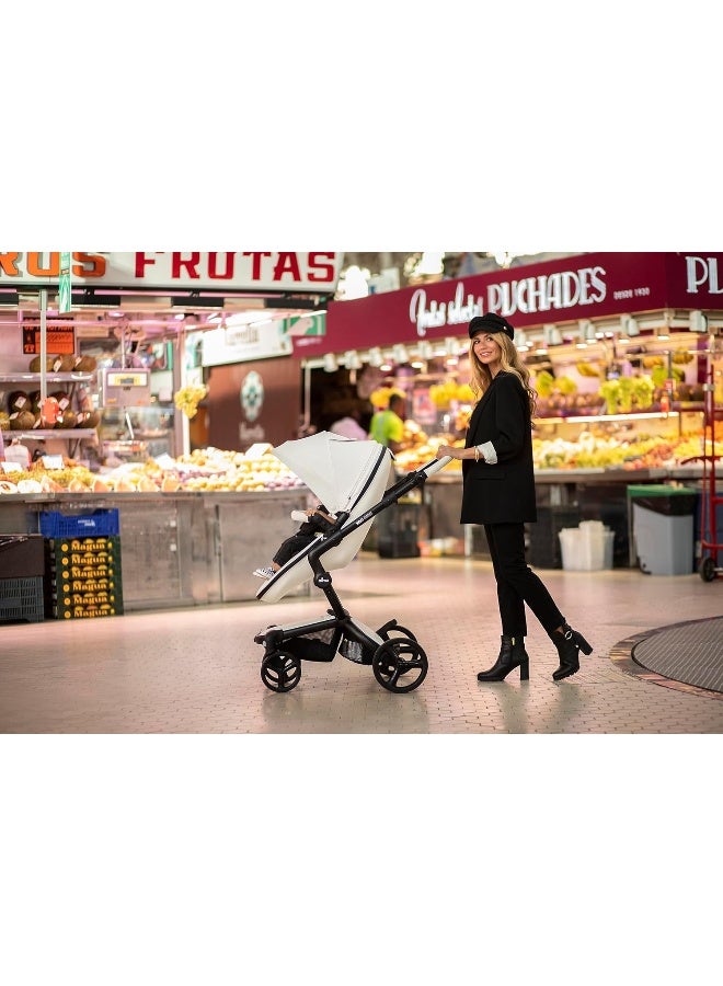 Mima إكساري ماكس إطار أسود + صندوق مقعد أبيض ثلجي + حزمة بداية سوداء - Image 5