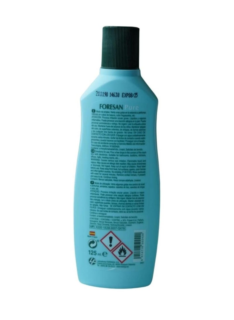 FORESAN Pure Concentrated Air Freshener with Purity Scent 125 ml for bathrooms and all around the house - Image 2