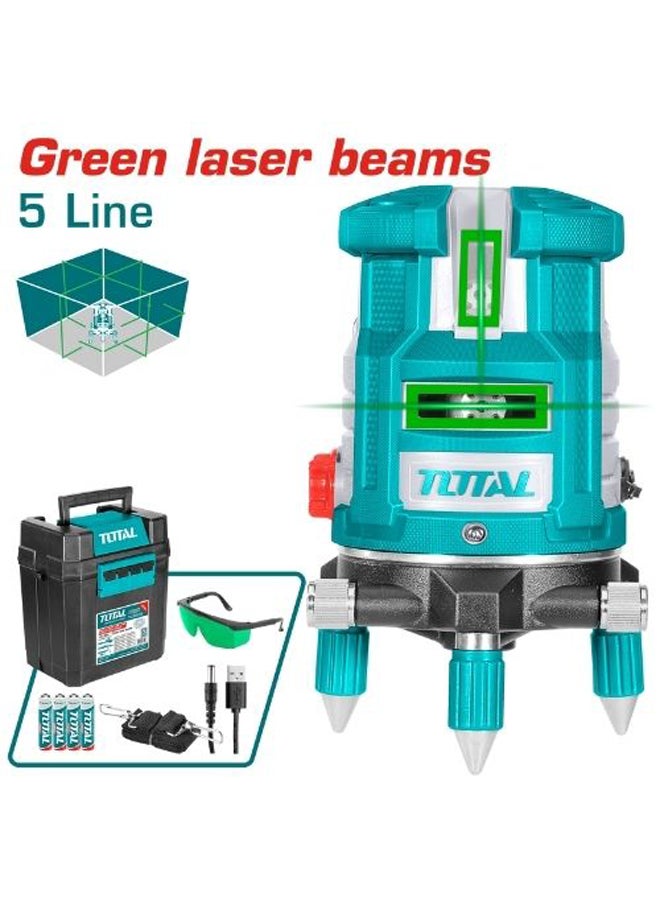 TOTAL Total Self-Leveling Line Laser(Green Laser Beams) 5 Lines- 30M Tll305205  - Image 2